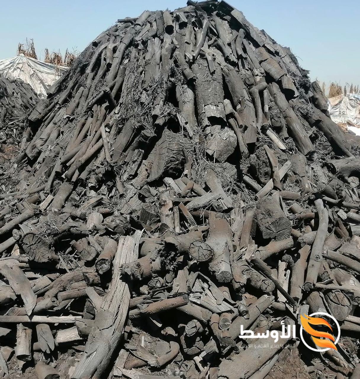 جميع انواع الفحم النباتي للتصدير