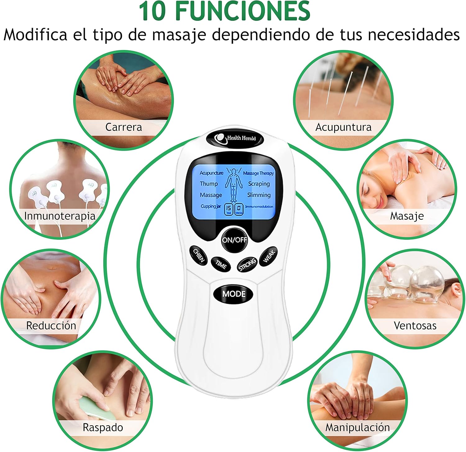 جهاز مساج بالنبضات الكهربائية لعلاج الالم و انقاص الوزن