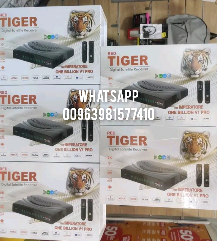 Tiger one billion v1 Pro 4k Android Forever