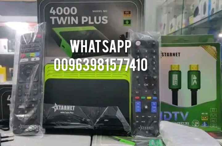 STARNET 4000 TWIN PLUS 4K ANDROID FOREVER