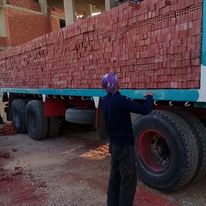 طوب احمر طفلي عالي الجودة للبنا من شركة العمار مصر