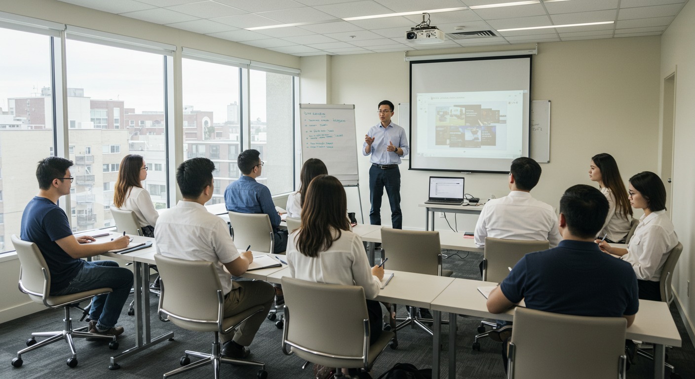 نقدم أكثر من 500 برنامج تدريبي عالمي لتلبية احتياجات مؤسستك.