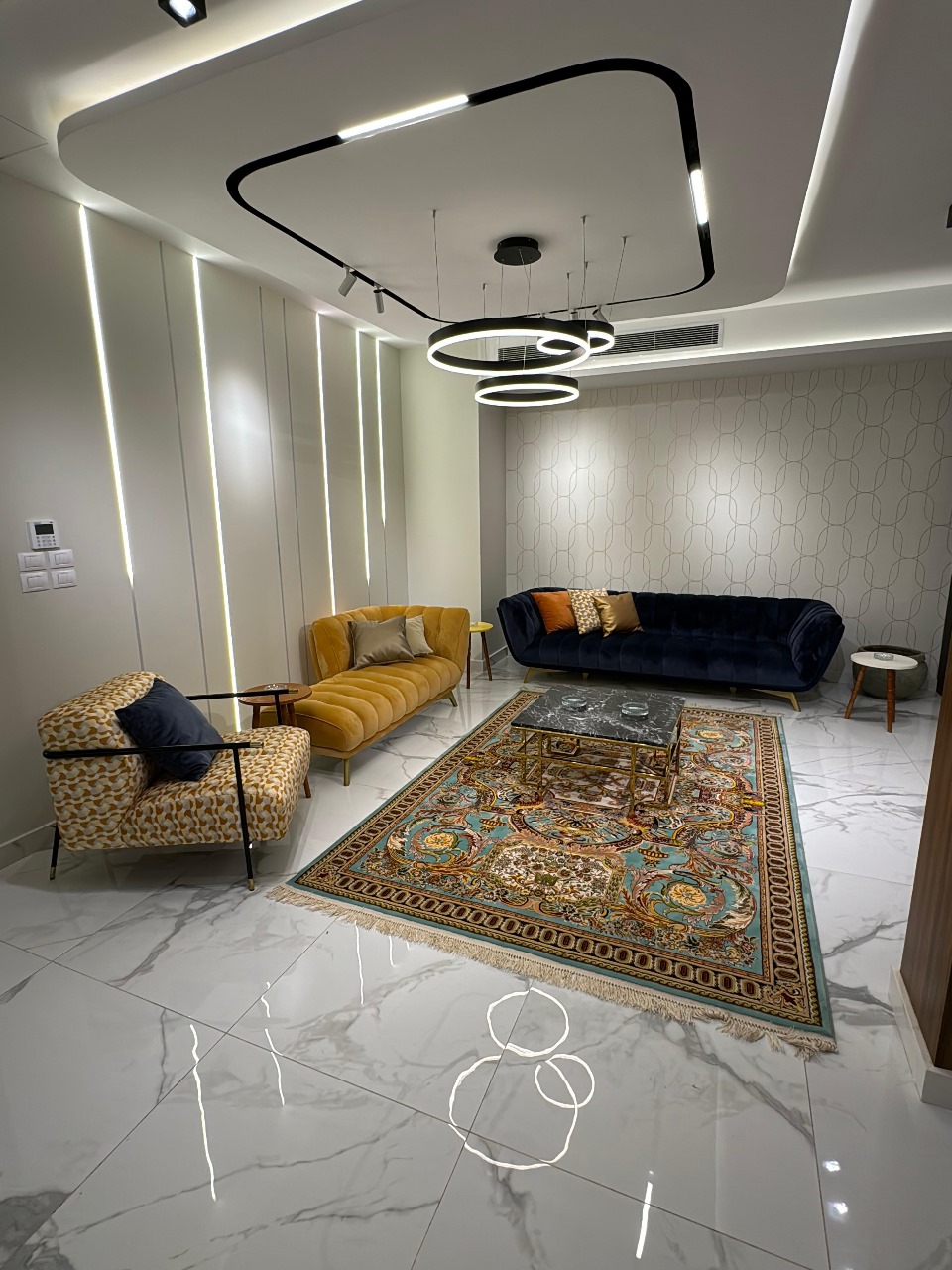 4 غرف داخل كمبوند للايجار اليومي