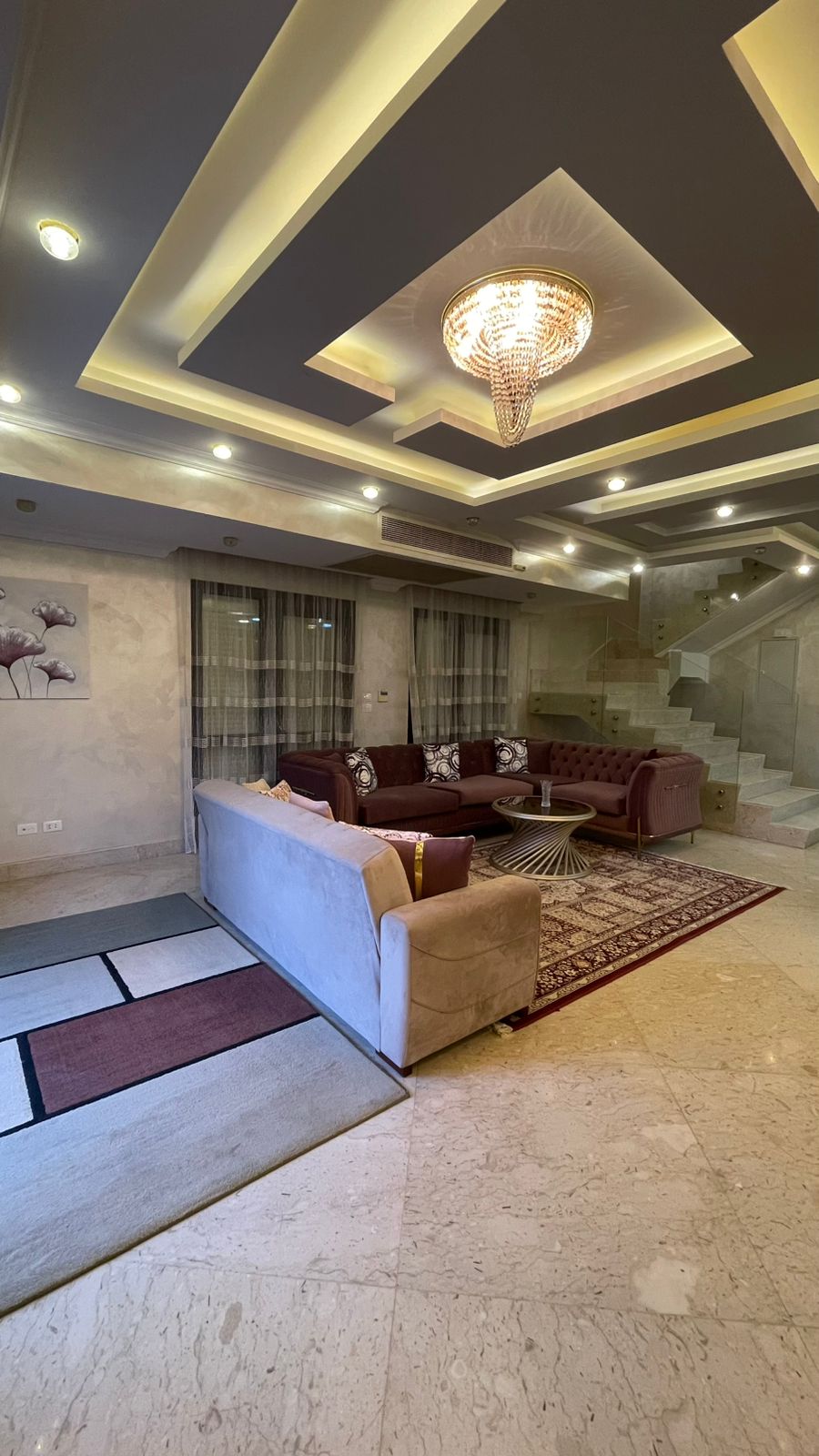 دوبلكس 3 غرف للايجار اليومى