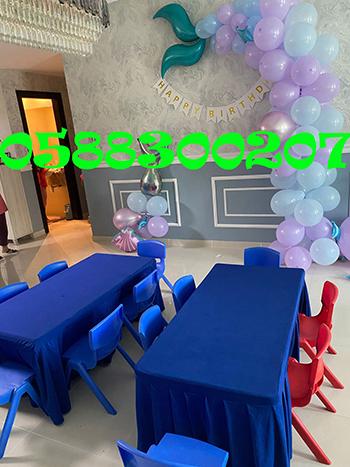 مستلزمات حفلات الاطفال للايجار فى دبى.