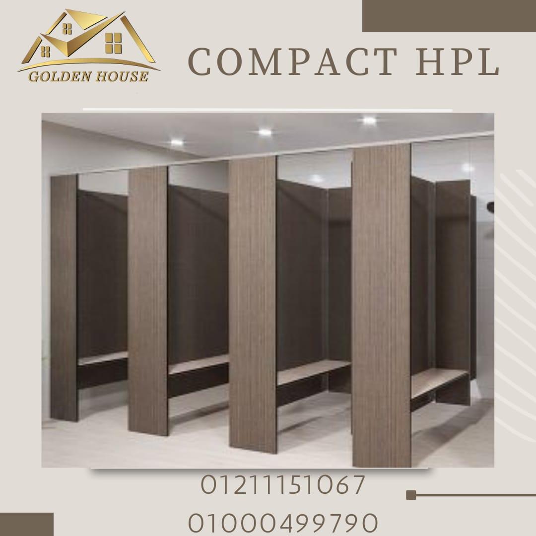افضل تصميم للحمامات والفواصل من الكومباكت hpl