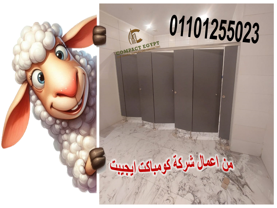 استخدامات كومباكت HPL في تصميم  ابواب الحمامات