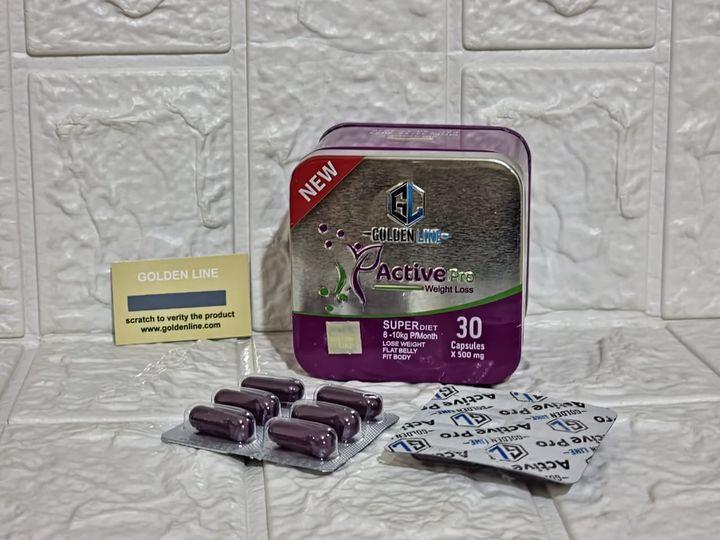 كبسولات اكتيف سليم لحرق وتفتيت الدهون