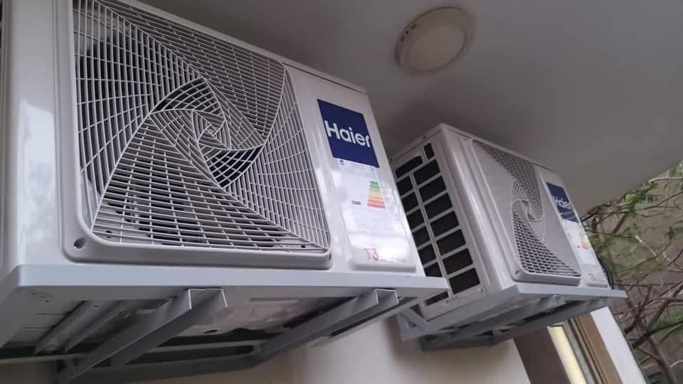 تكييف هواء سبليت بقدرة 2.25 حصان بارد وساخن بتقنية انفرتر من هاير، لون أبيض، موديل HSU-18KHSIDC ; 6