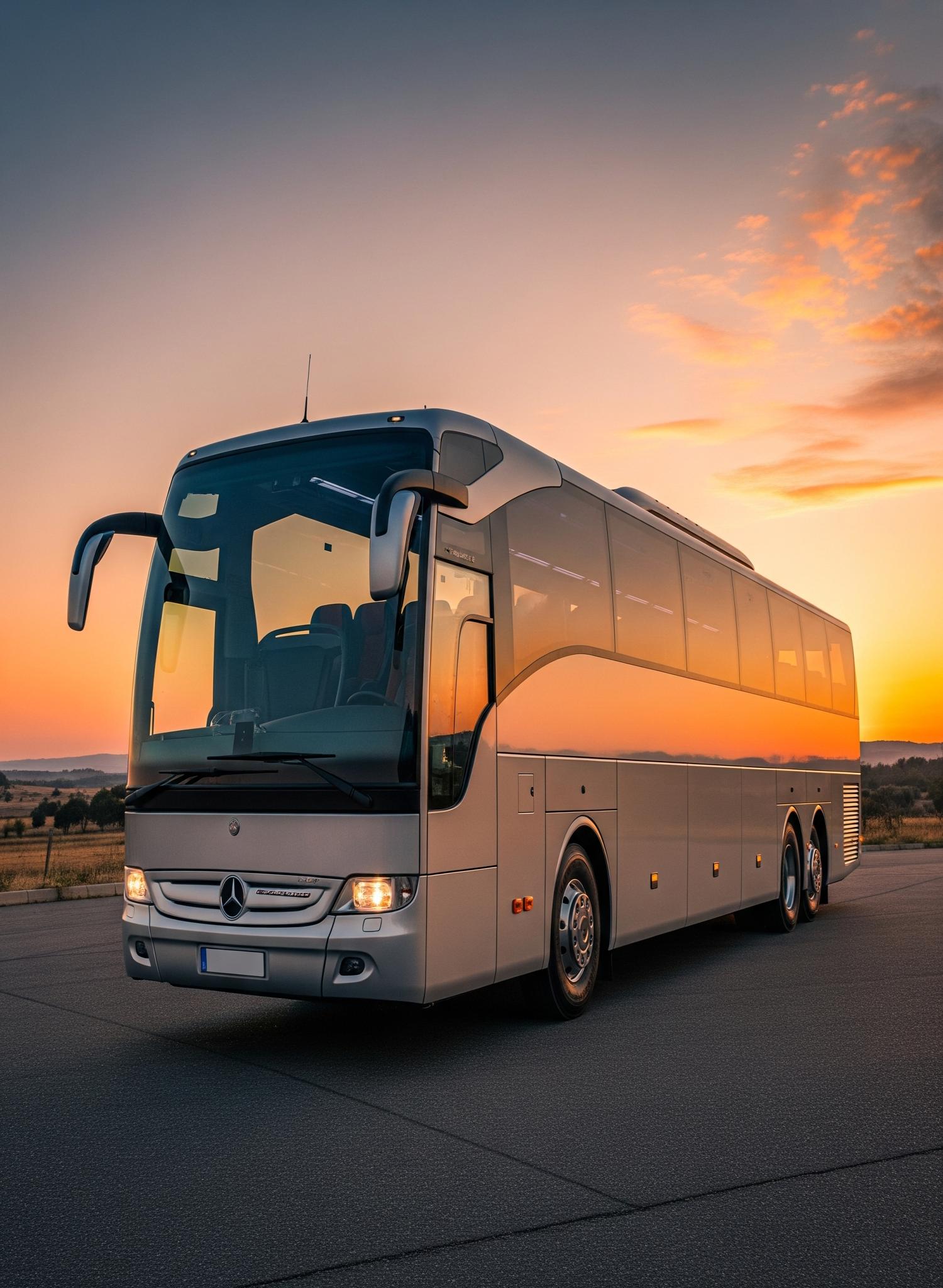 أتوبيس مرسيدس 50 راكب: فخامة رحلتك تبدأ هنا!