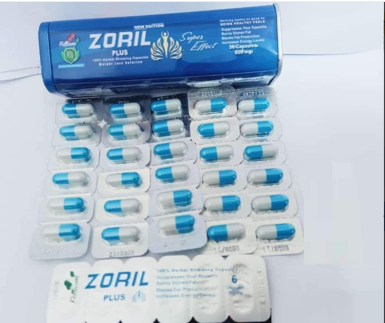 كبسولات zoril plus للتخسيس وحرق الدهون 30 كبسولة