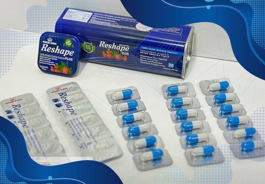 كبسولات ريشيب بلس للتخسيس وشد الجسم Reshape plus