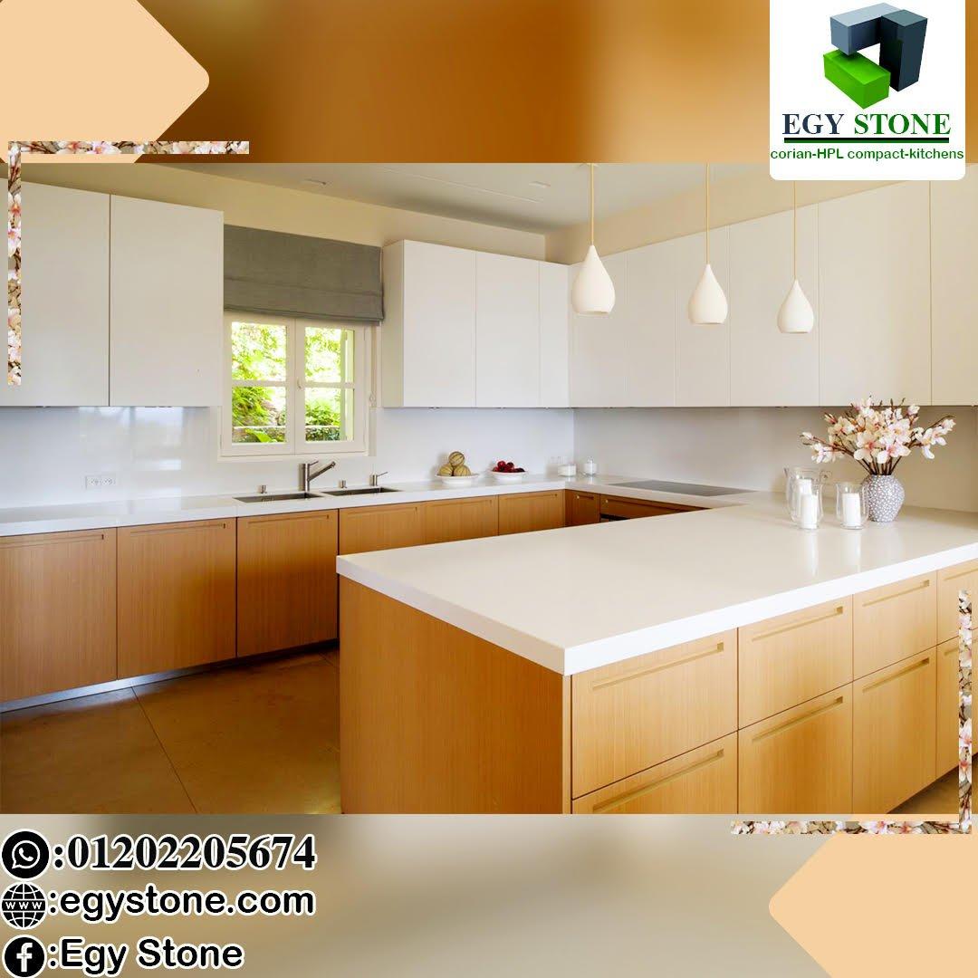 افضل وأشيك وأقوى كونترات مطابخ كوريان (الرخام الصناعى)