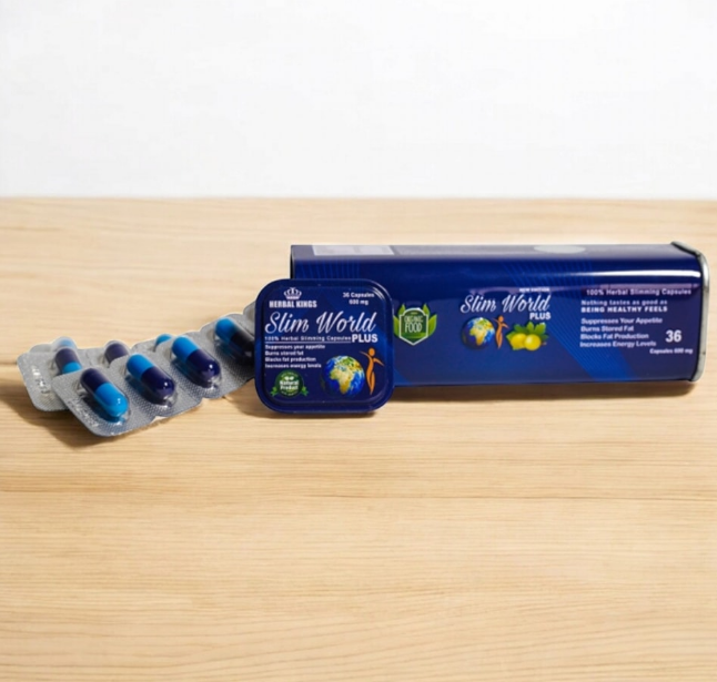 حبوب سليم ورلد بلس للتغلب على الشهية المفرطة