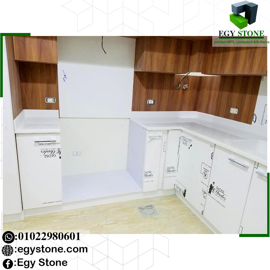 احدث الوان و اشكال مطابخ الكوريان فى ايجي ستون