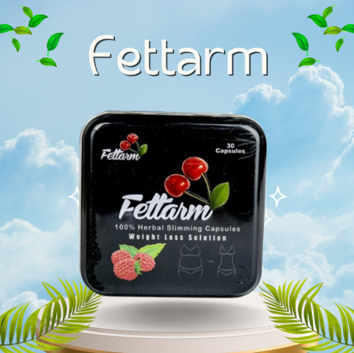 Fettarm black slimming capsules