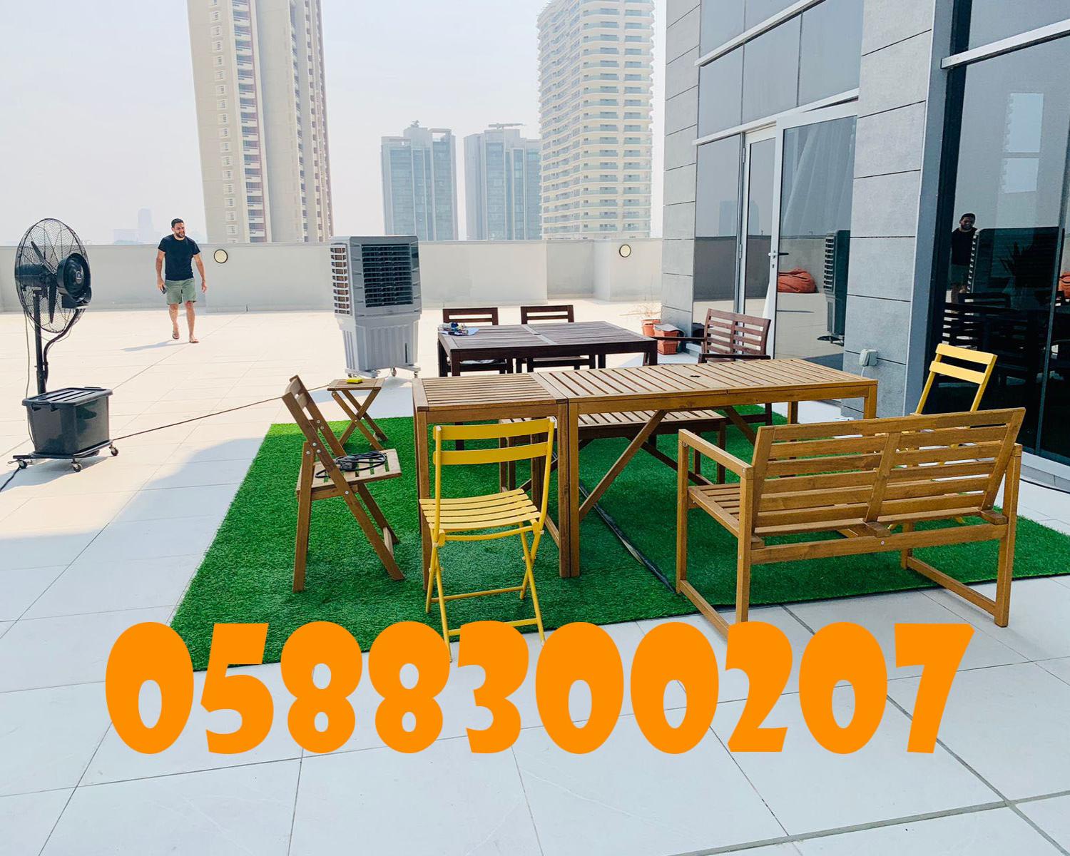 Outdoor Air Coolers for Rent in Sharjah, Abu Dhabi, Dubai.