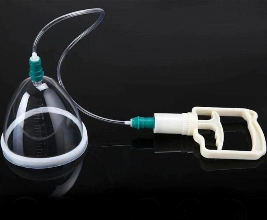 جهاز تكبير الثدي اليدوي حل آمن بدون تدخل جراحي