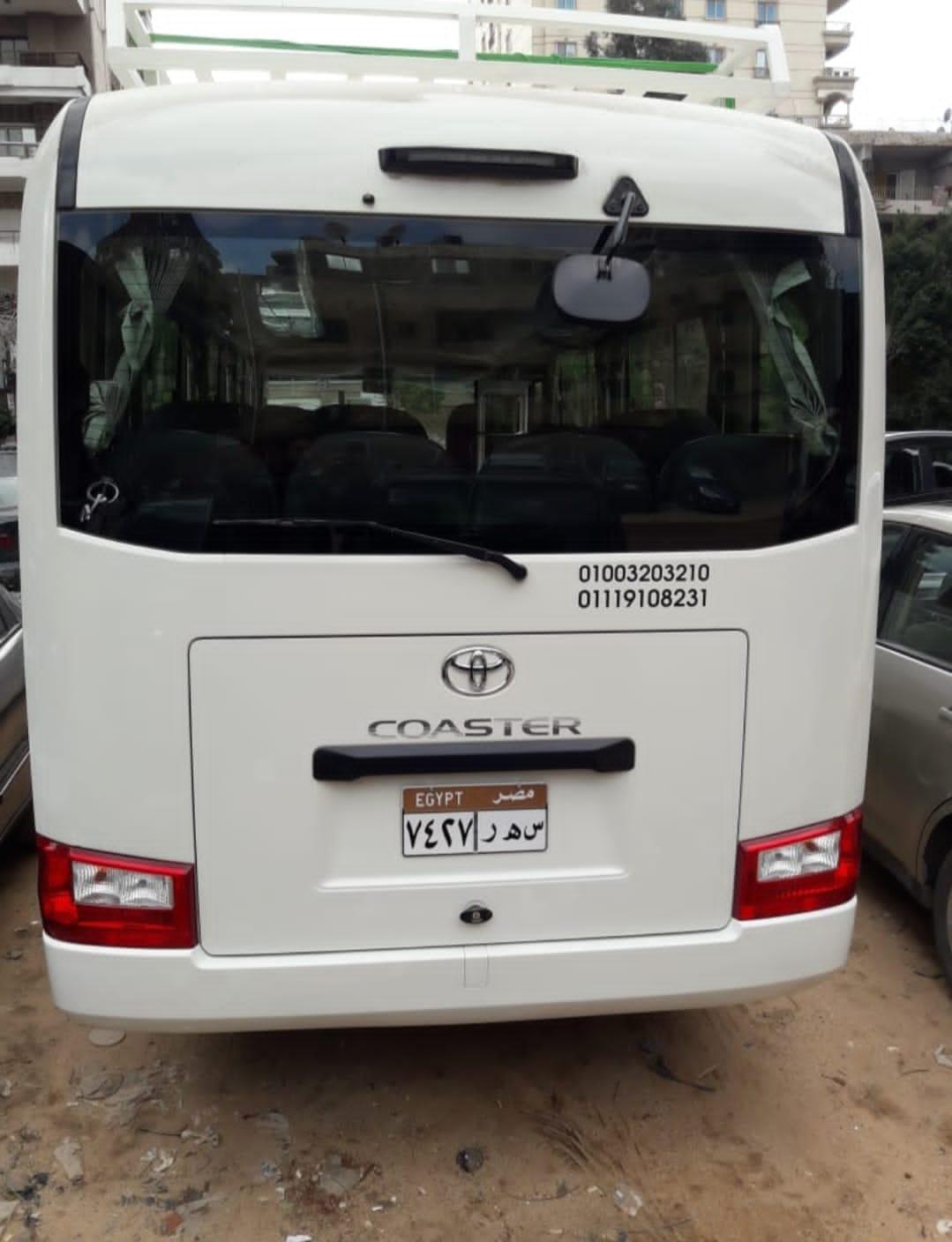 إيجار ميني باص تويوتا كوستر من تورزم تورز
