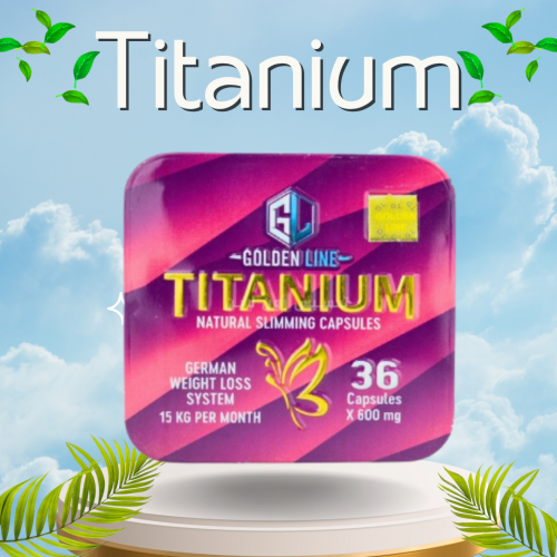 كبسولات تيتانيوم الاصلي للتخلص من الوزن الزائد