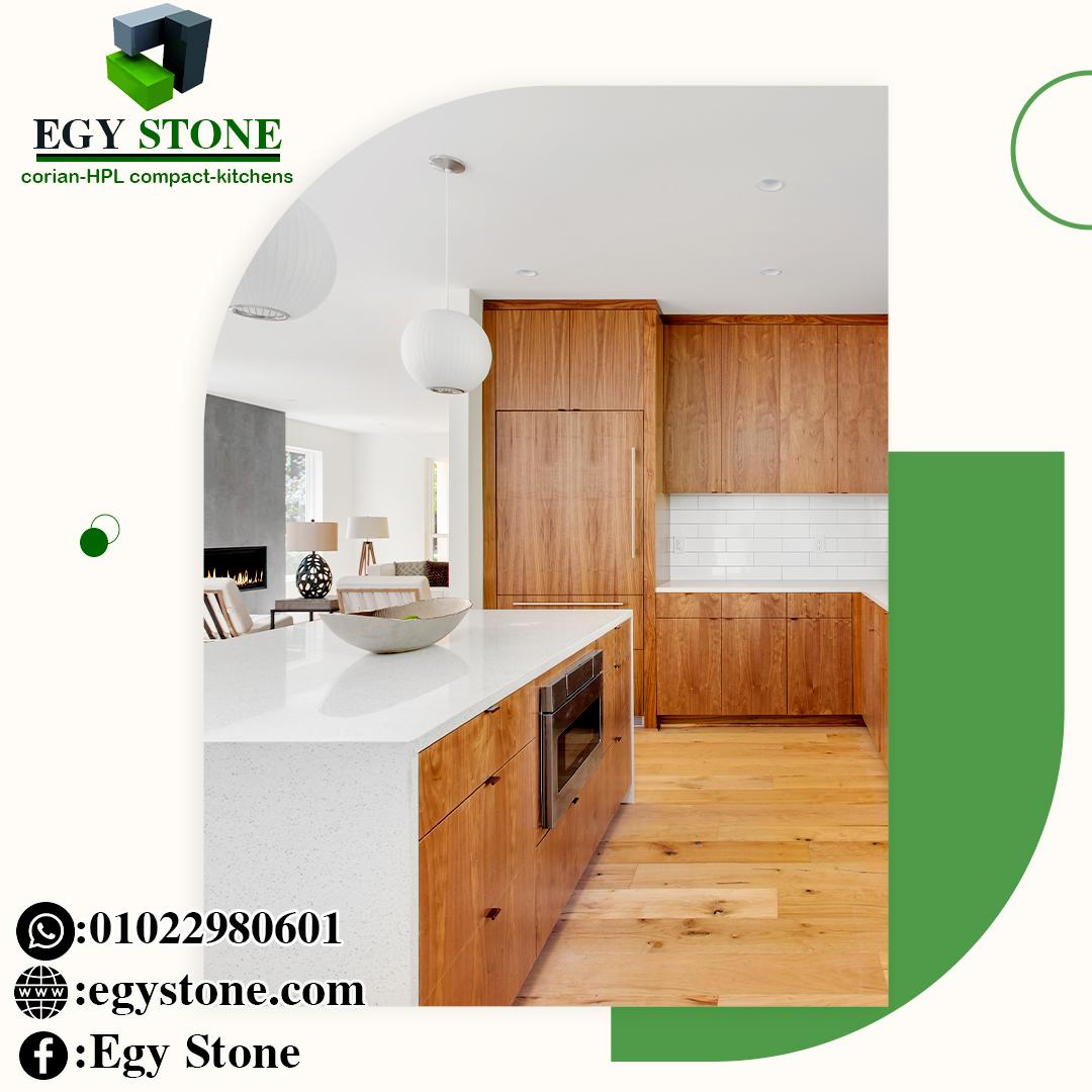 كاونتر توب للمطابخ و جزيرة المطبخ بالكوريان