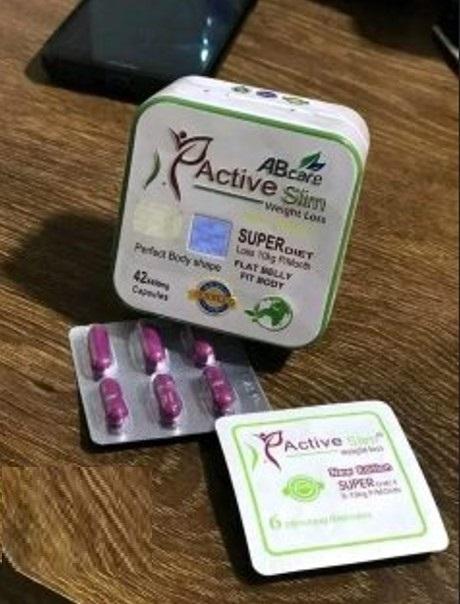 حبوب اكتيف سليم active slim يخلص الجسم من الدهون والسليوليت