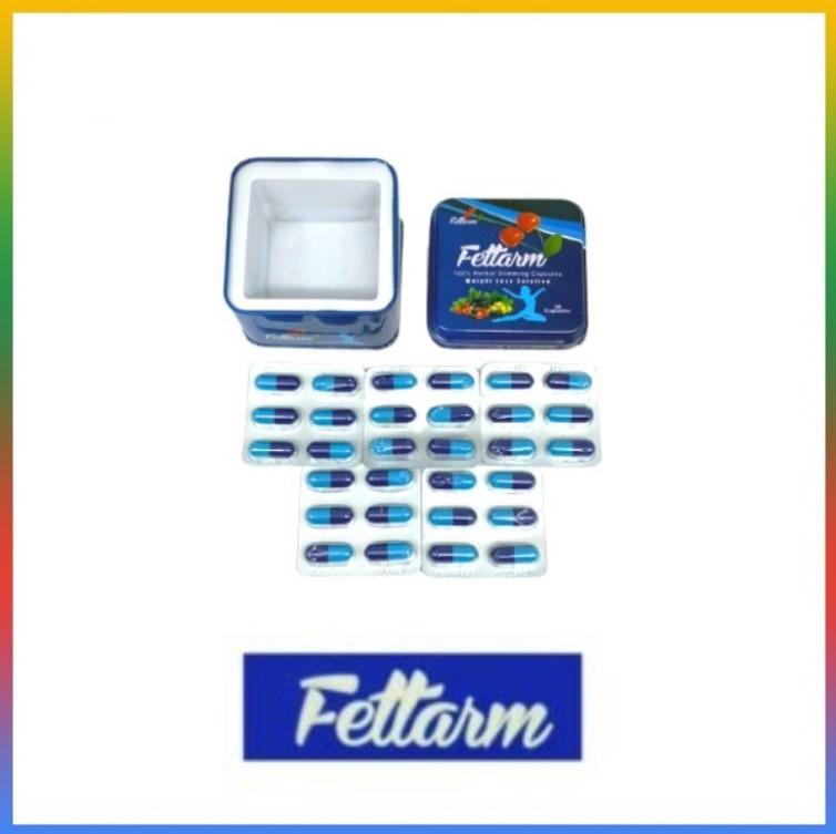 كبسولات فيتارم بلو المعدن 30ك fettarm blue