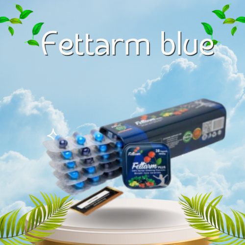 كبسولات فيتارم بلو بلس Fettarm Blue PLUS