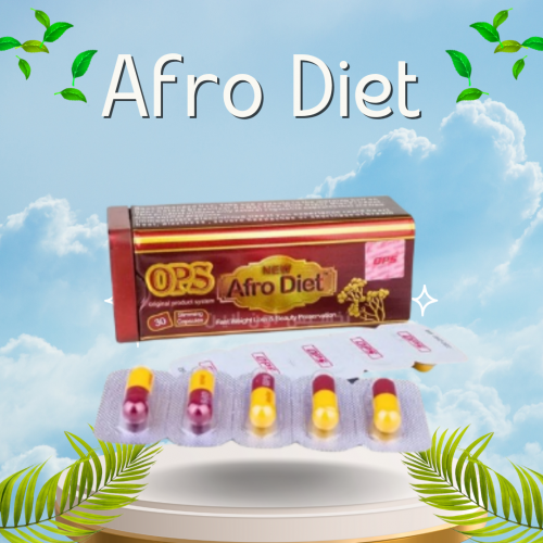 كبسولات أفرو دايت أوبي إس للحرق الدهون