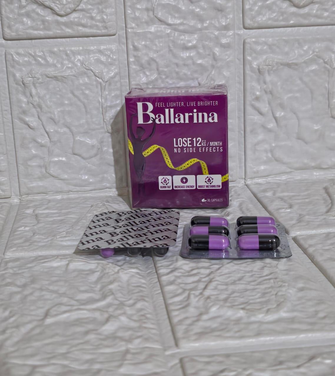 حبوب Ballarina للتخلص من مشكلات الوزن الزائد