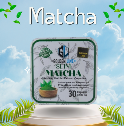 كبسولات ماتشا سليم للتخسيس matcha slim capsules