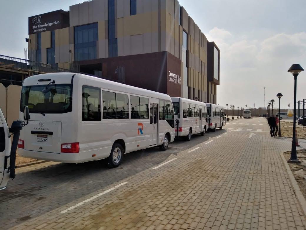 ايجار تويوتا كوستر أتوبيس مريح للرحلات الجماعية والتنقلات السياحية