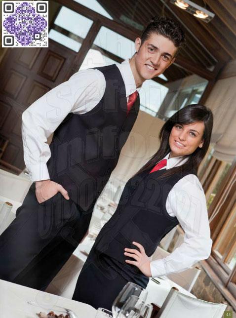 waiter uniform-أفضل تصميمات الزى الموحد للمطاعم و الكافيهات و اليونيفورم الفندقى