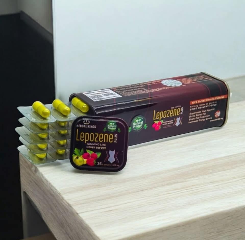 كبسولات ليبوزين للتخسيس لسد الشهية ونحت الجسم 36 كبسولة lepozene capsules