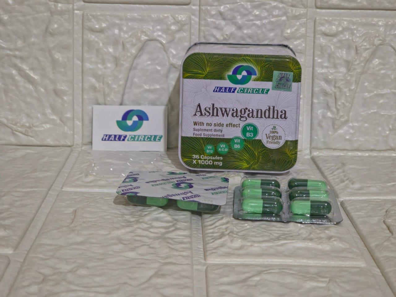 كبسولات اشواجاندا Ashwagandha capsules لانقاص الوزن الزائد