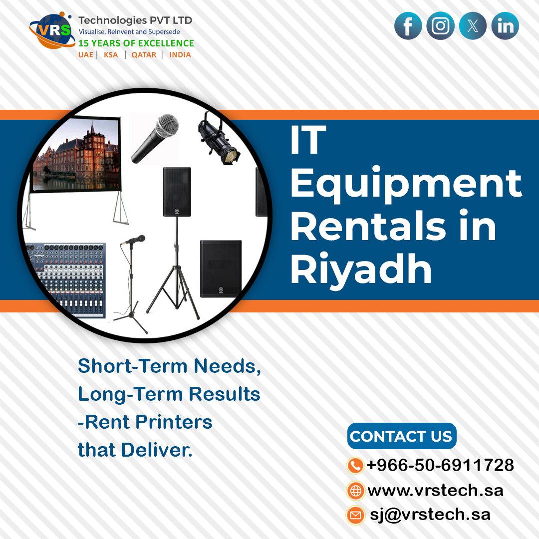 Maximize IT Performance Without Breaking the Bank – Rent in Riyadh