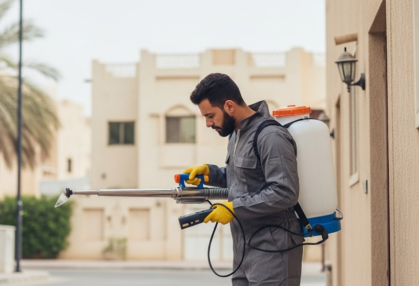 مكافحة حشرات المنقف