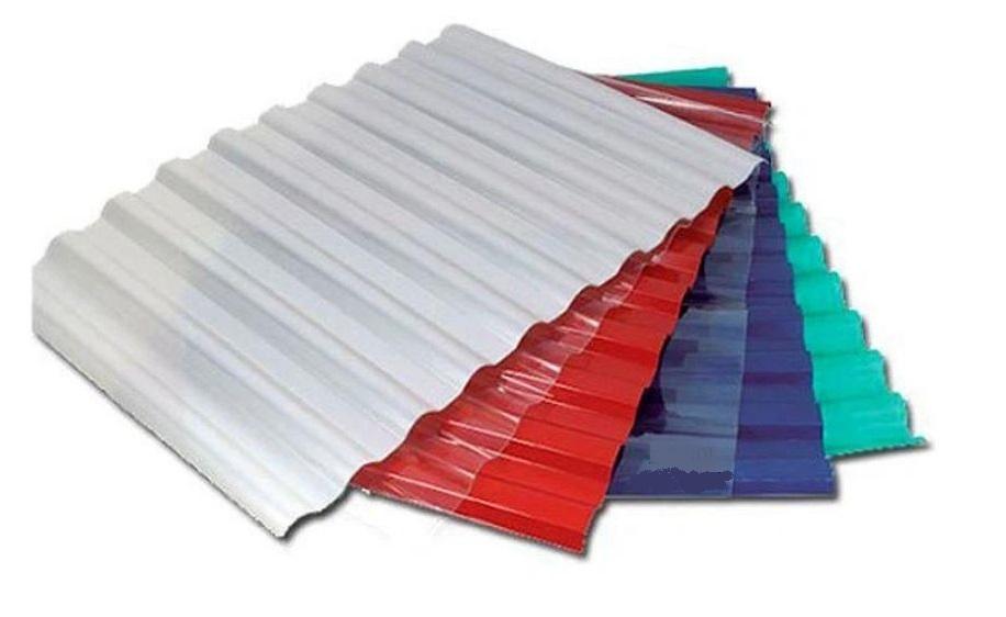 الواح فيبر جلاس ملونة وشفاف من شركة الملوك للفيبر جلاس