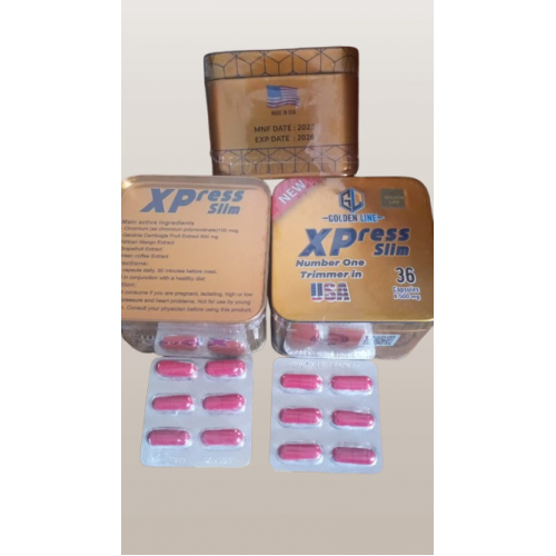 كبسولات اكسبريس للتخسيس - 36 كبسولة لإنقاص الوزن بفعالية