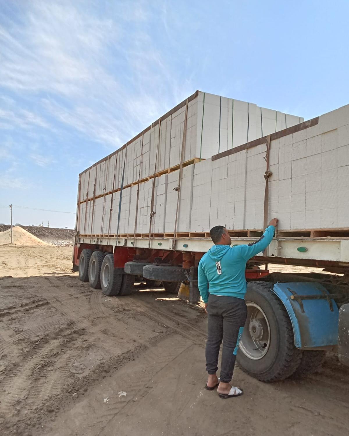 طوب ابيض خفيف - عزل حراري وصوتي