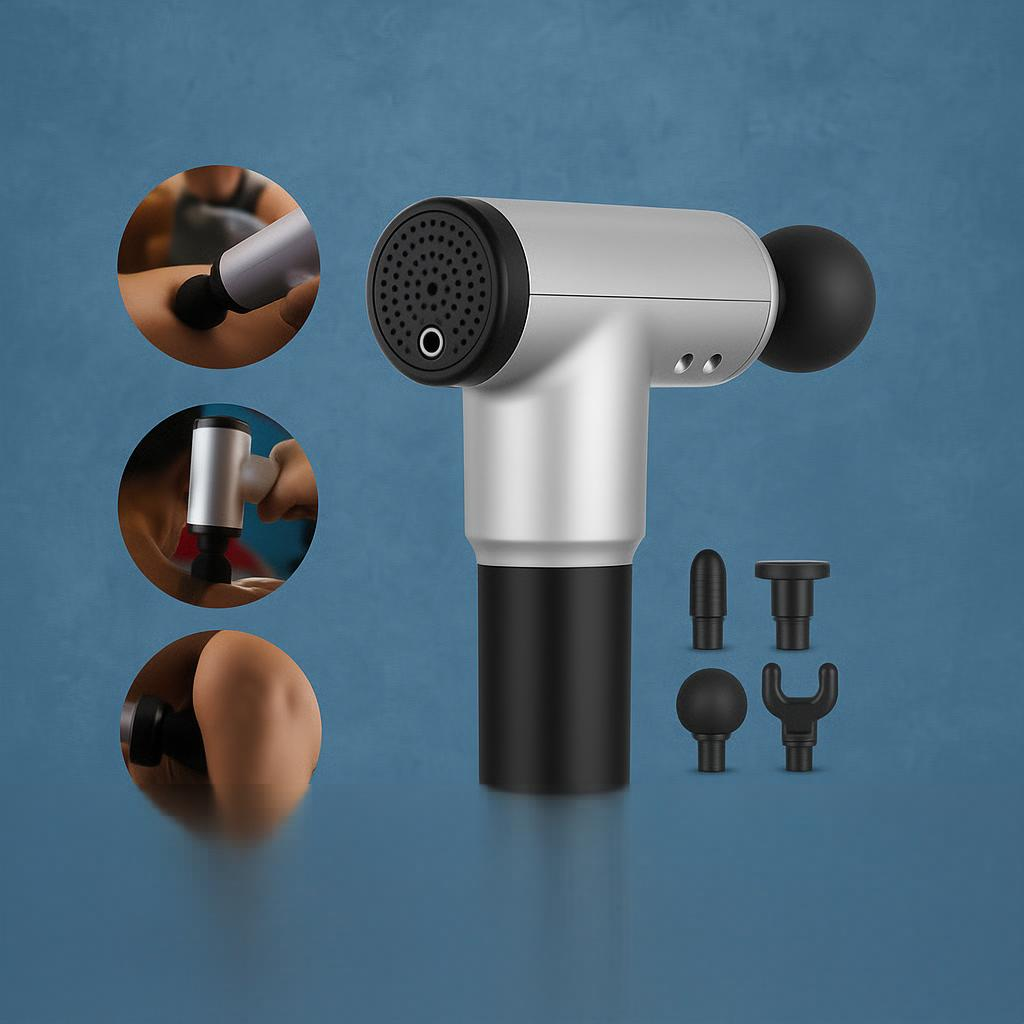 قل وداعًا للتعب والشد العضلي مع مسدس المساج الاحترافي