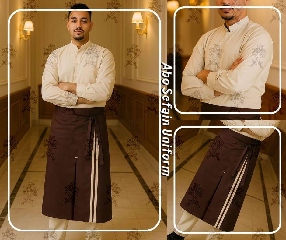 Waiter uniform-يونيفورم الضيافة بأفضل و أحدث التصميمات -يونيفورم مطاعم وكافيهات -يونيفورم فندقى