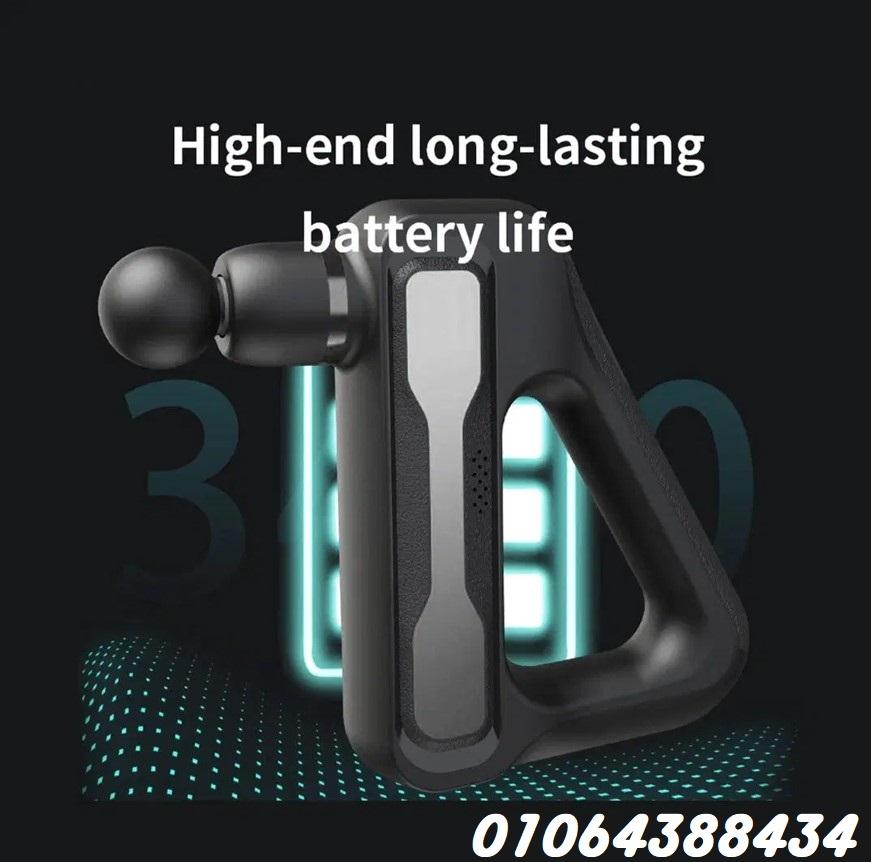 مسدس تدليك للانسجة العميقة محمول باليد لتخفيف الالم والتعافي واللياقة البدنية