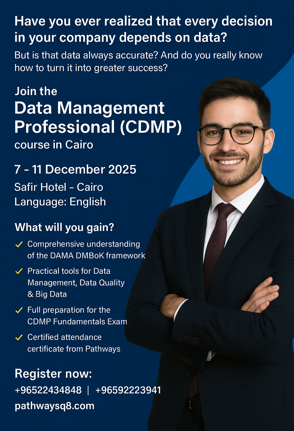 Join the Data Management Professional (CDMP)
