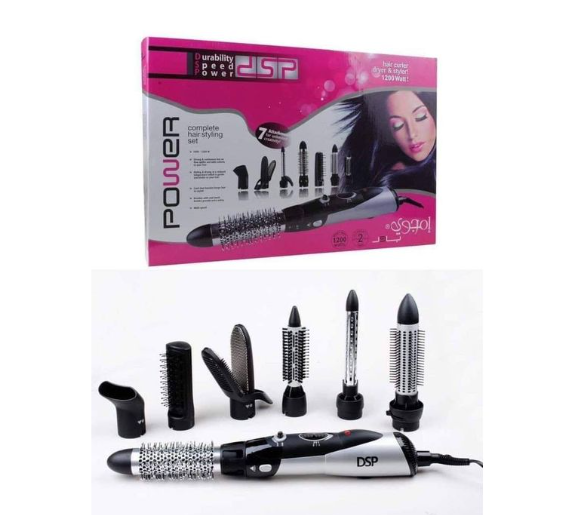 مجفف ومصفف الشعر 7 في 1 من دي إس بي