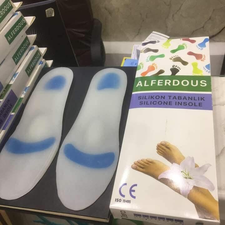 فرش حذاء طبى مستورد مصنوع من اجود انواع السيليكون