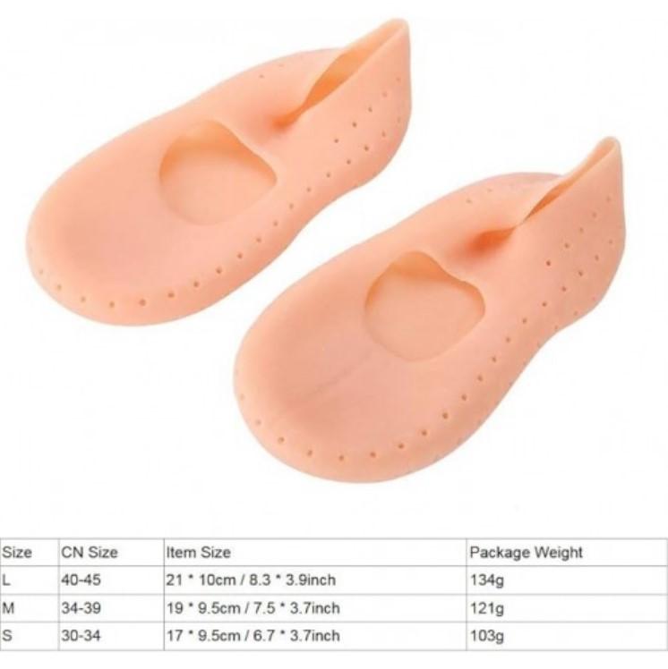 الجوارب السيليكون مثالية لتشققات الكعب والجلد الجاف