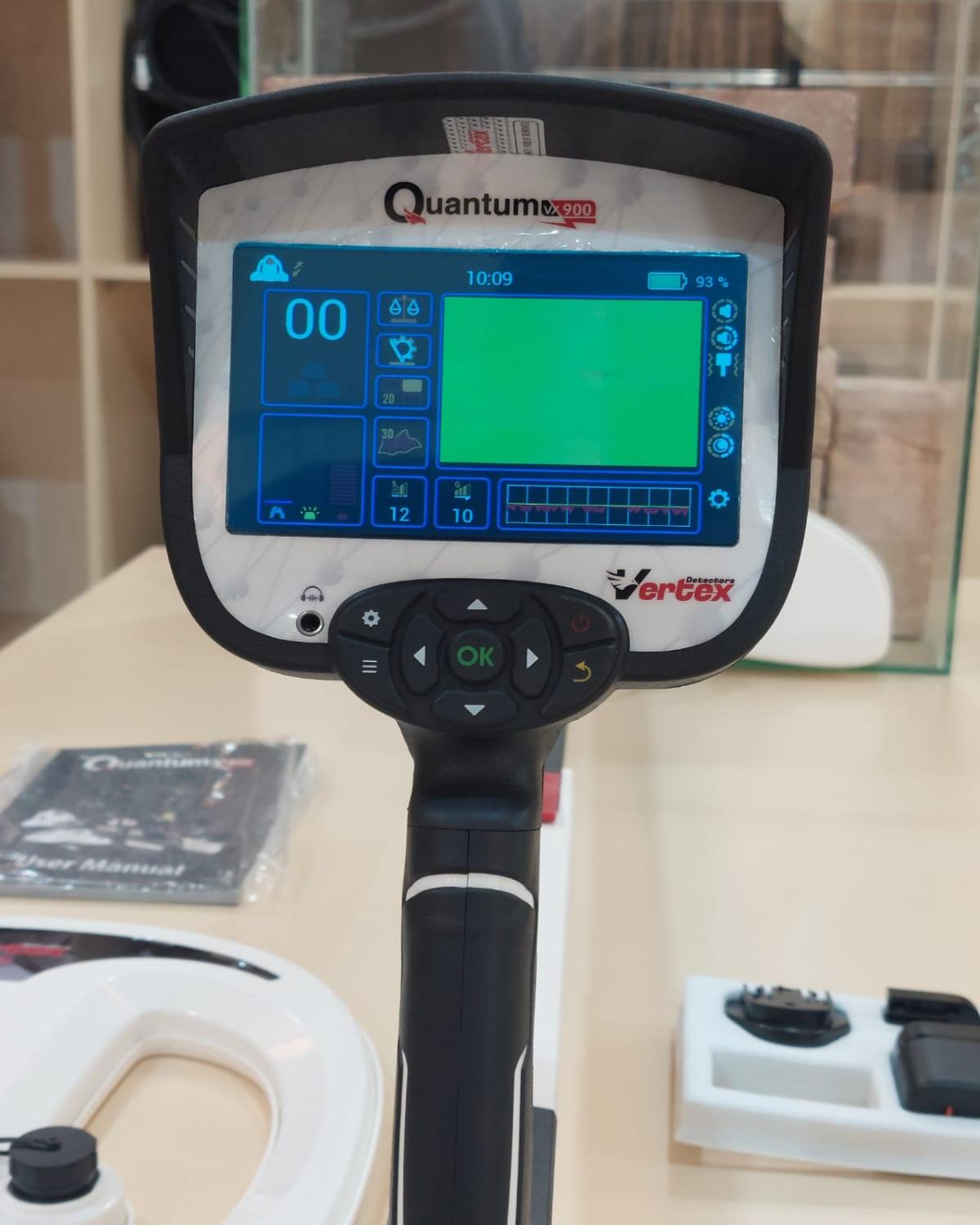 الجهاز الالماني لكشف الذهب والكنوز والمعادن الثمينة   Quantum vx900