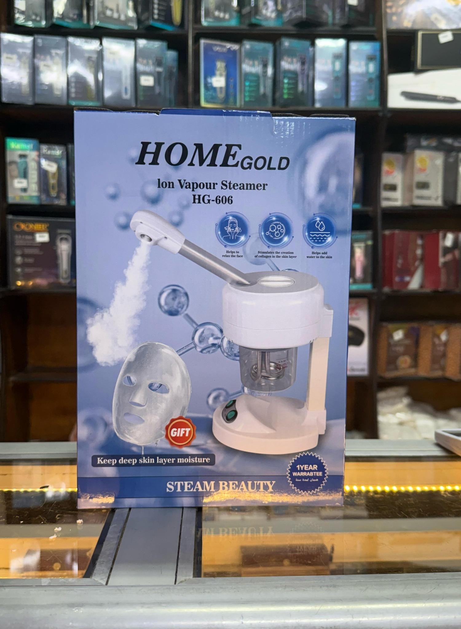 جهاز بخار الوجه المحمول مع بخاخ دوار 360 درجة