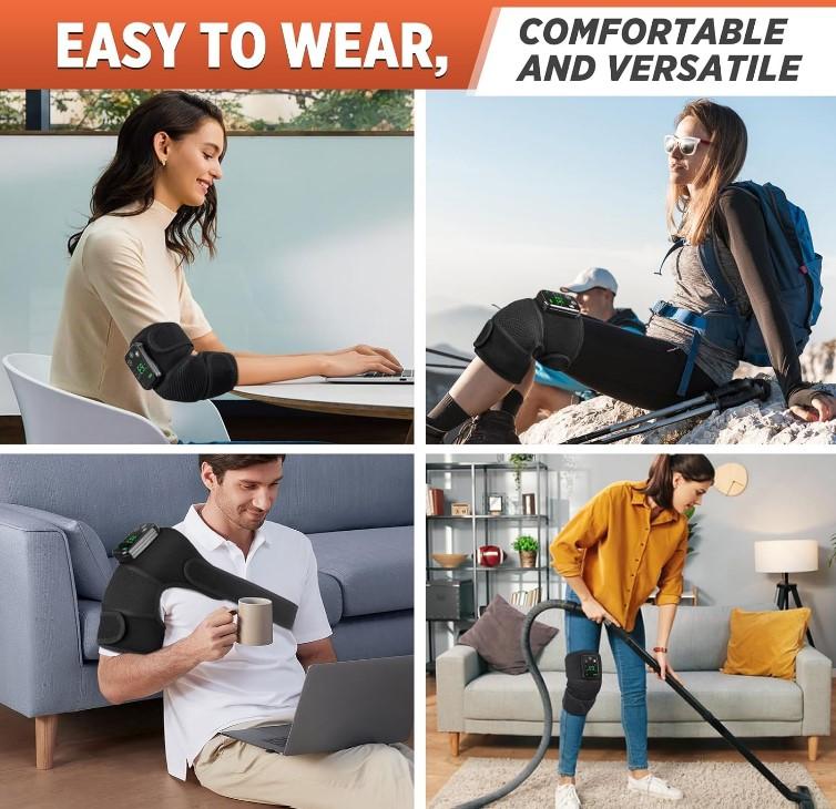 جهاز تدليك الركبة الكهربائي لتخفيف آلام المفاصل